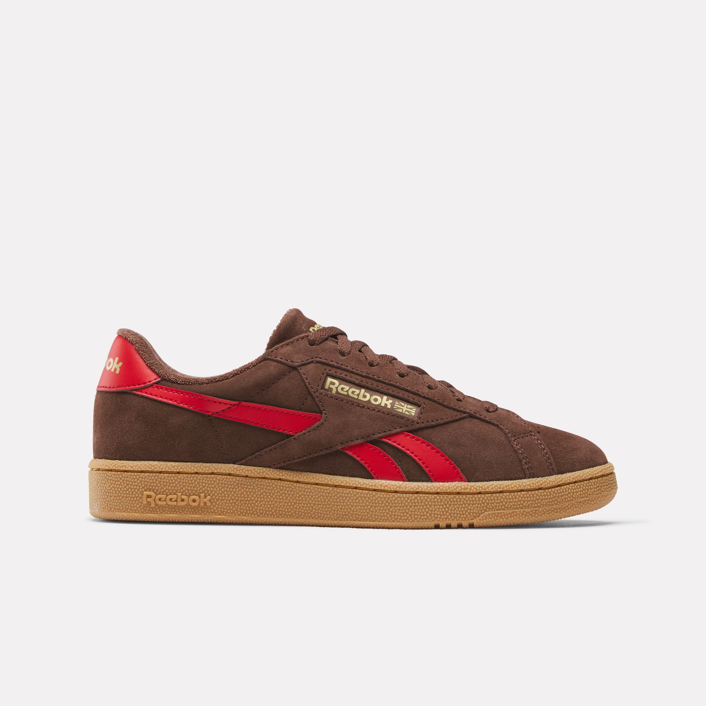 Tênis Reebok Club C Grounds UK Masculino – marrom – foto 1