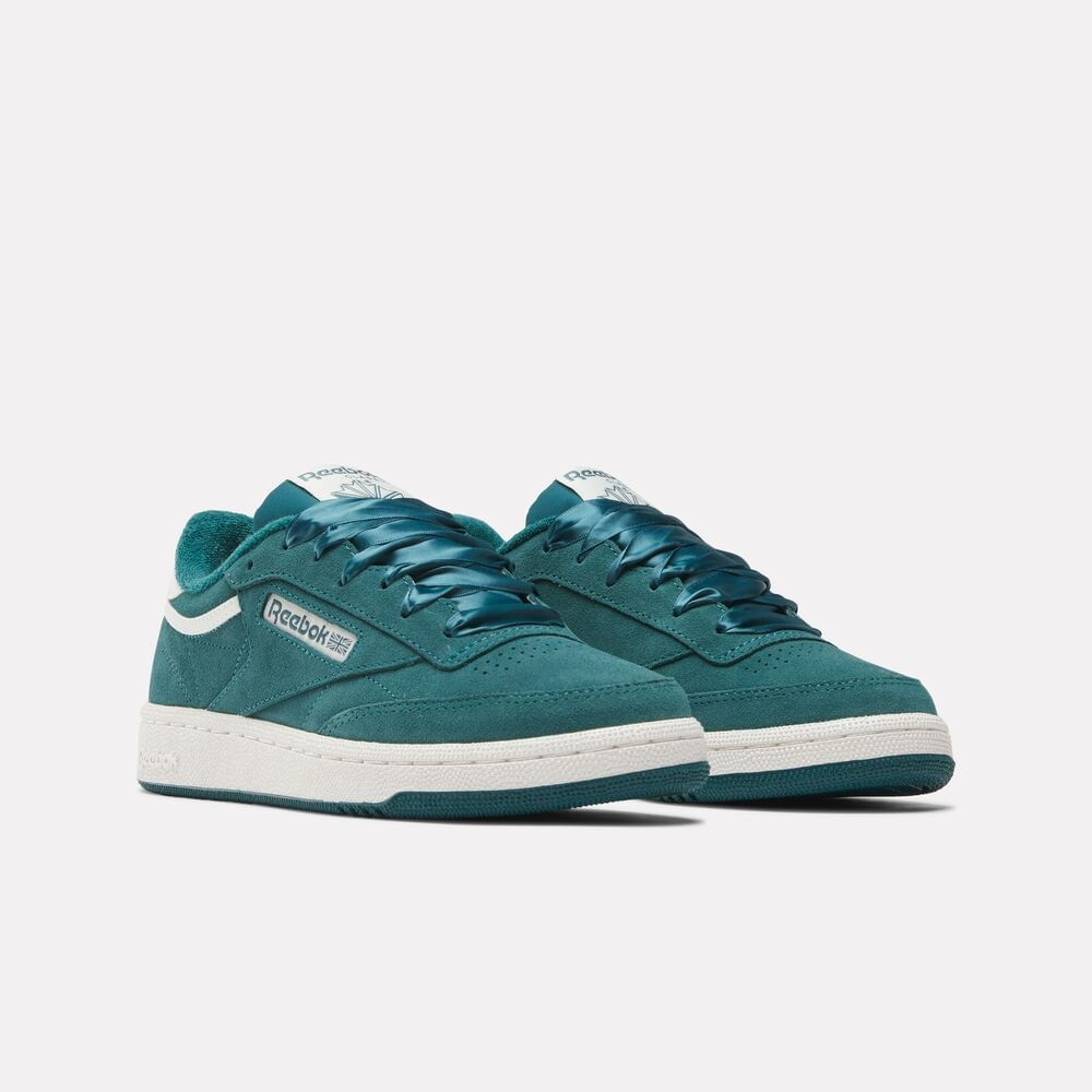 Tênis Reebok Club C 85 Feminino – verde – foto 2