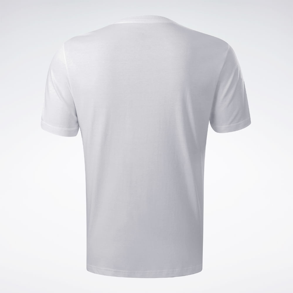 Camiseta Reebok Oportunity Logo Masculina – branco – foto 3