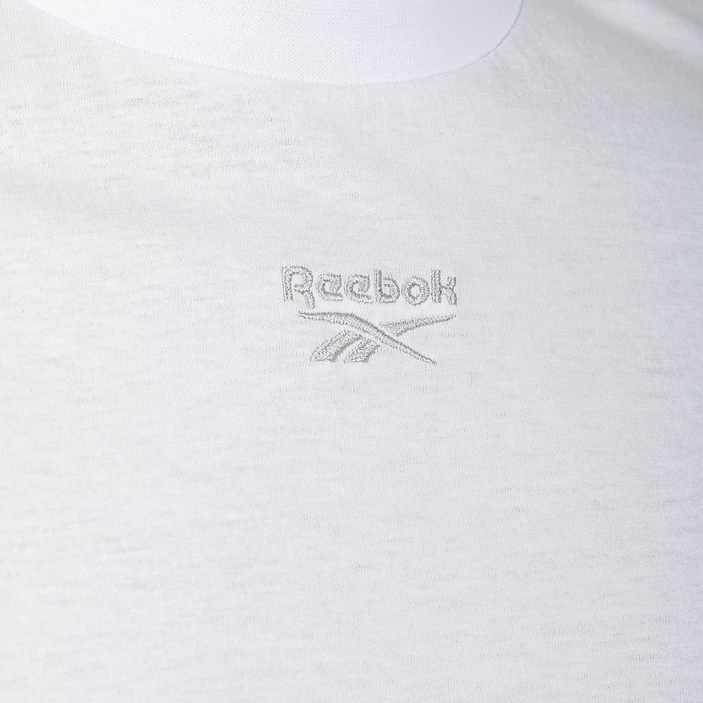 Camiseta Reebok Small Logo Masculina – branco – foto 2