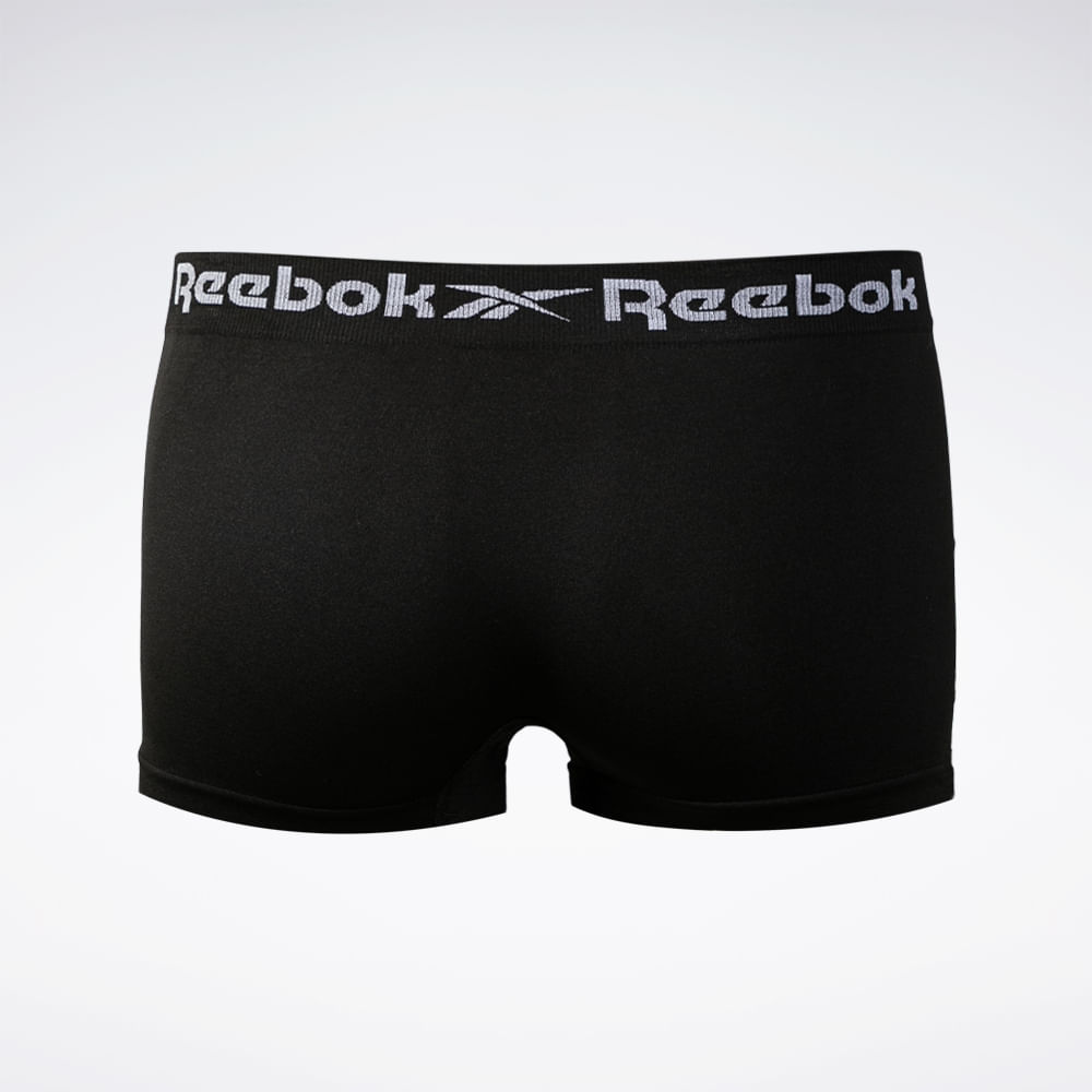 Cueca Reebok Boxer Microfibra Linear Masculina – preto – foto 2