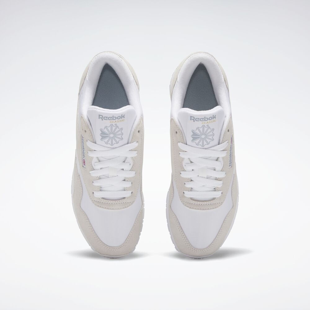 Tênis Reebok CL Nylon Feminino – branco – foto 5