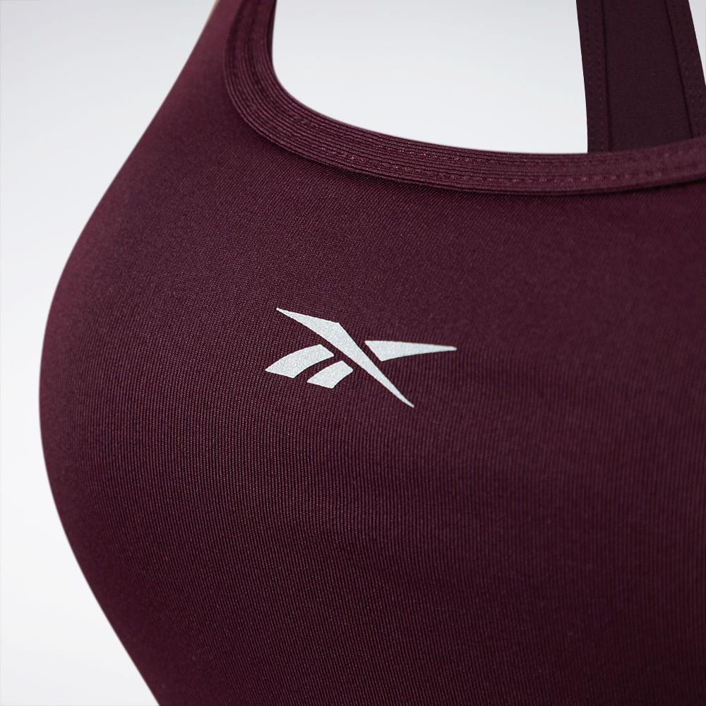 Top Reebok Básico Opportunity Feminino – Vinho – foto 3