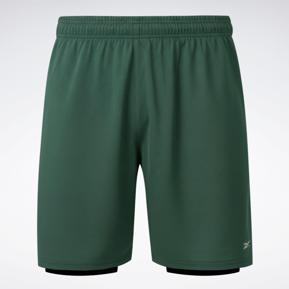 Short Reebok Impact 2N1 Masculino – verde – foto 1