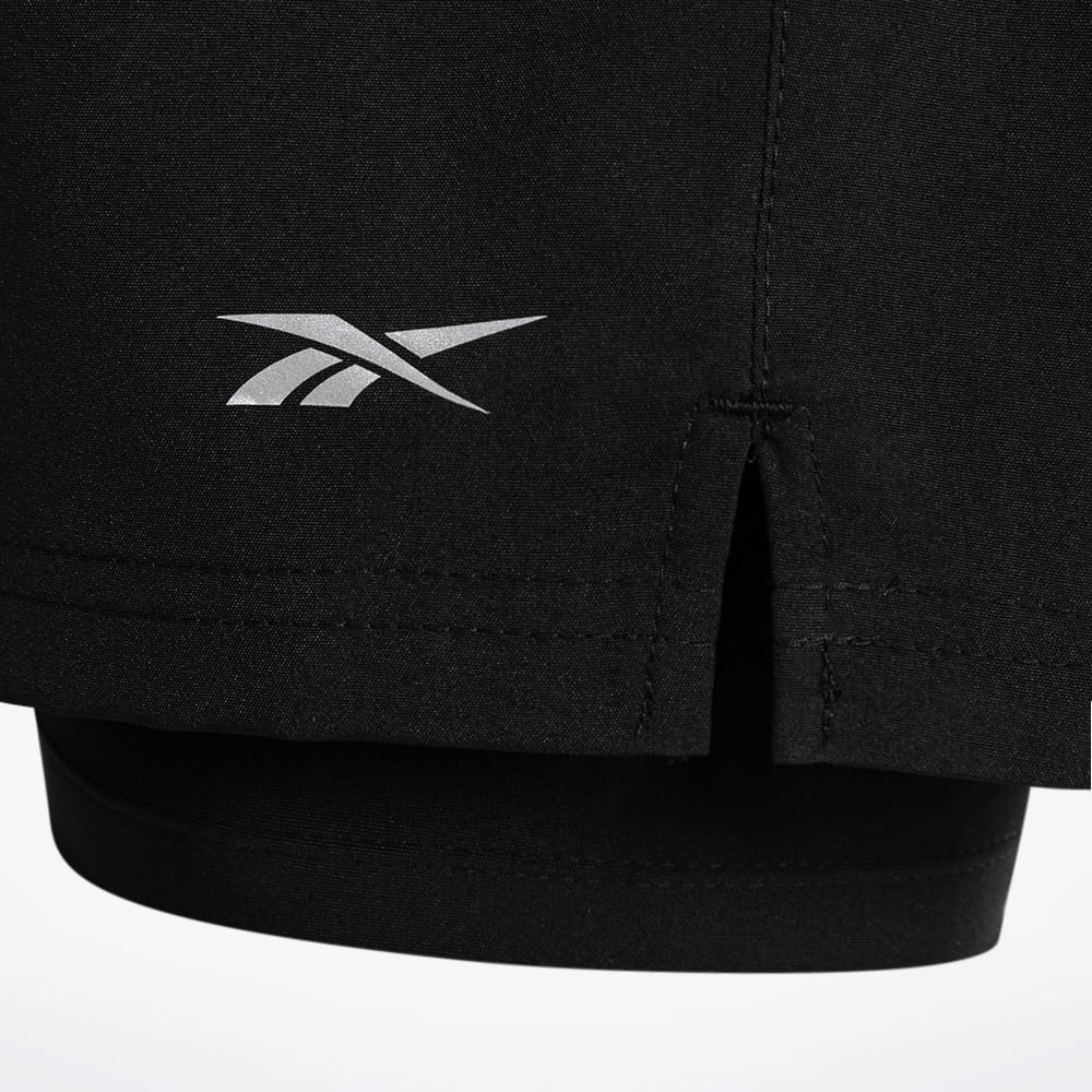Short Reebok Impact 2N1 Masculino – preto – foto 3