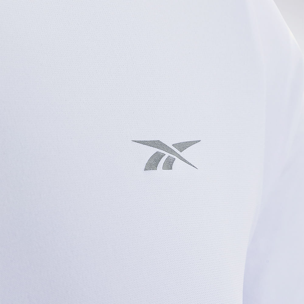 Camiseta Reebok Manga Curta Agile Masculina – branco – foto 2