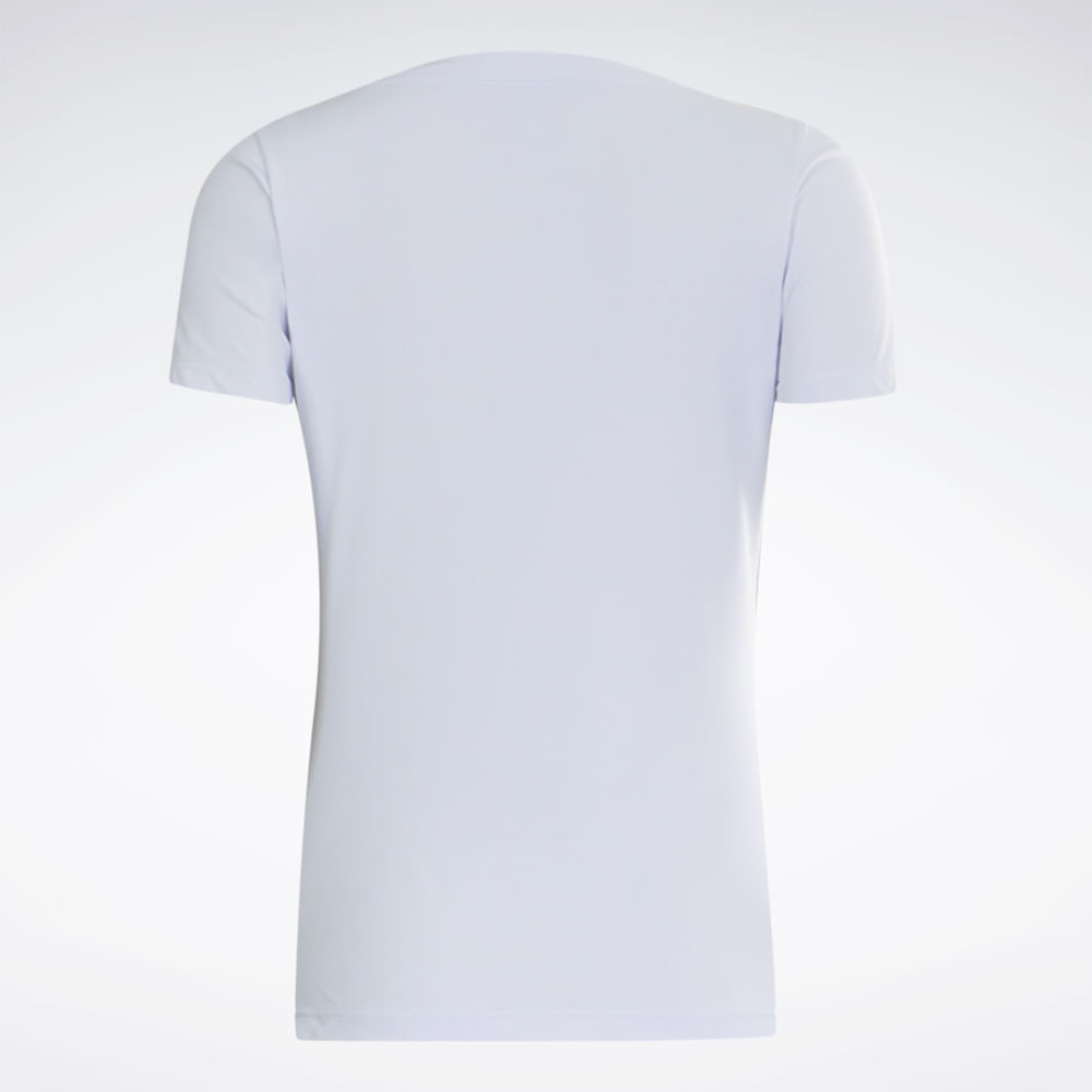 Camiseta Reebok Agile Feminina – branco – foto 3