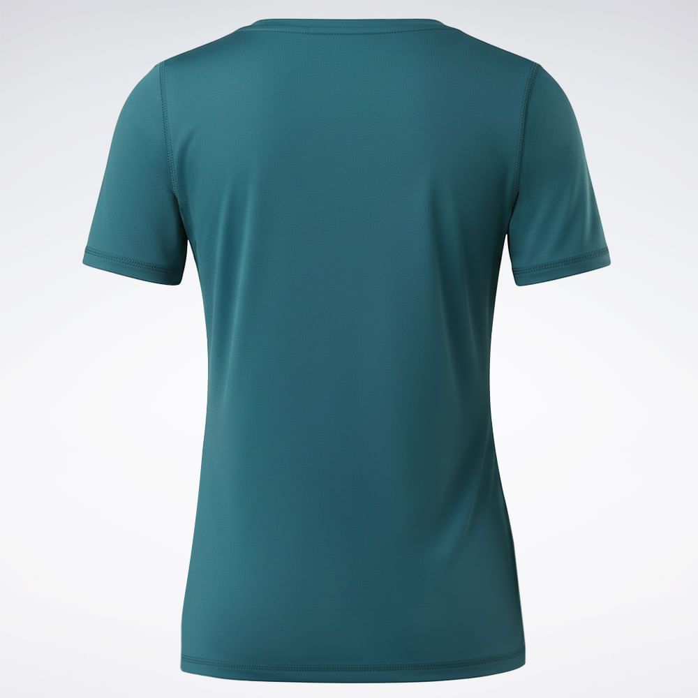Camiseta Reebok Agile Raglan Feminina – azul – foto 3