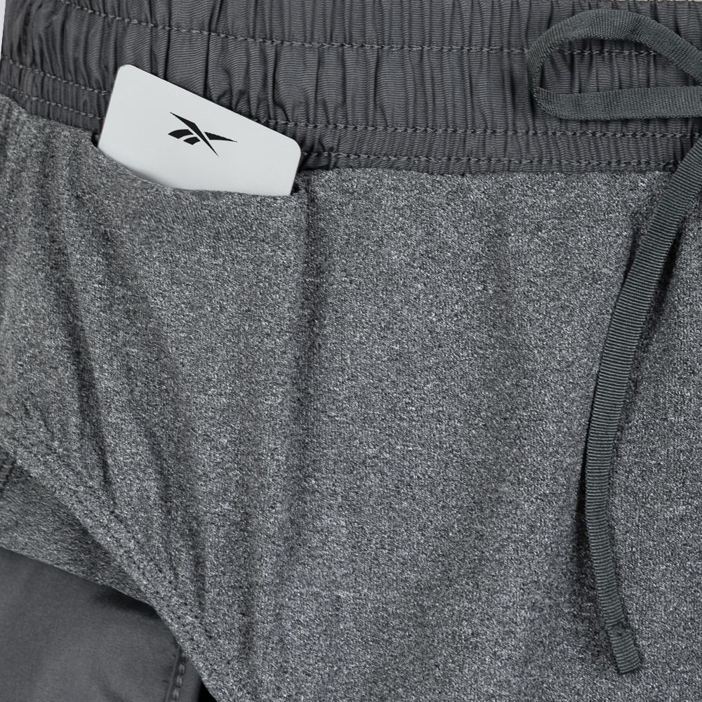 Short Reebok Dynamic 4 Masculino – cinza – foto 3