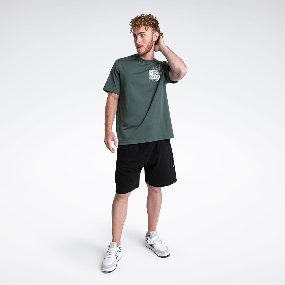 Short Reebok Classic Masculino – preto – foto 1