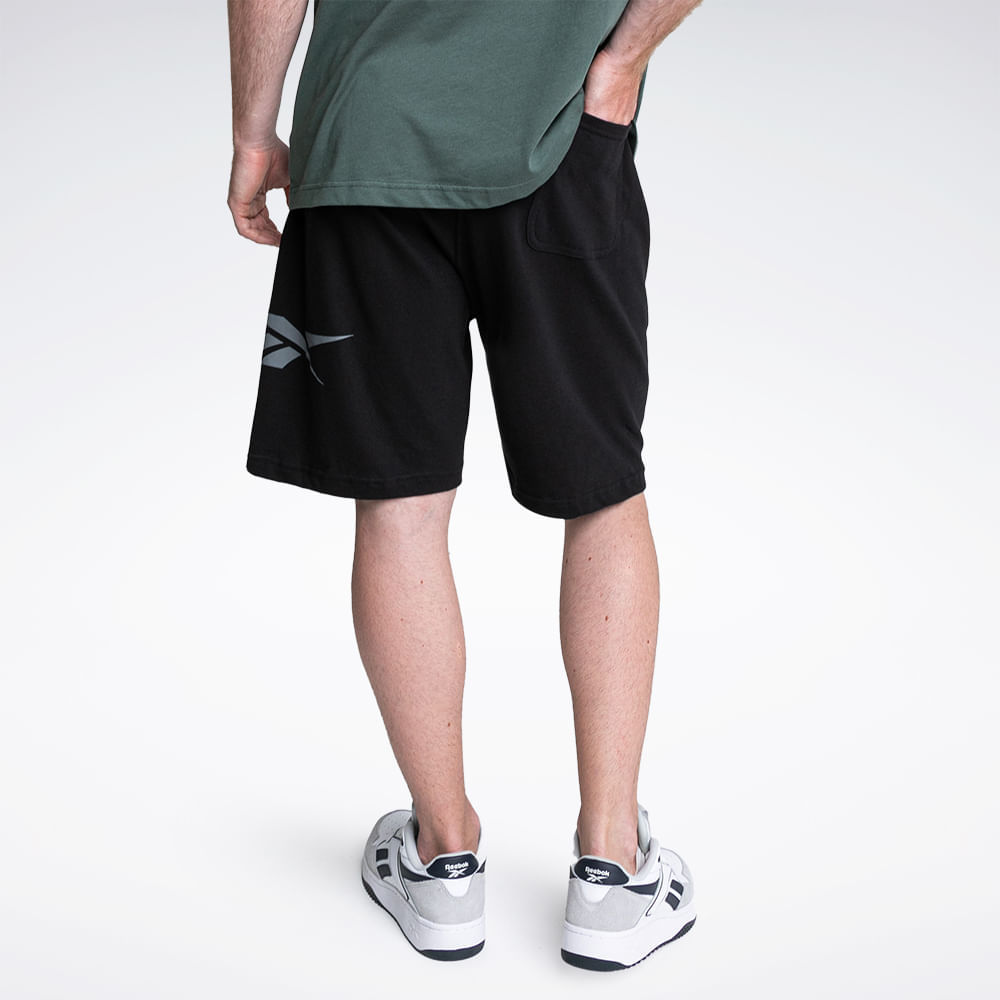Short Reebok Classic Masculino – preto – foto 4