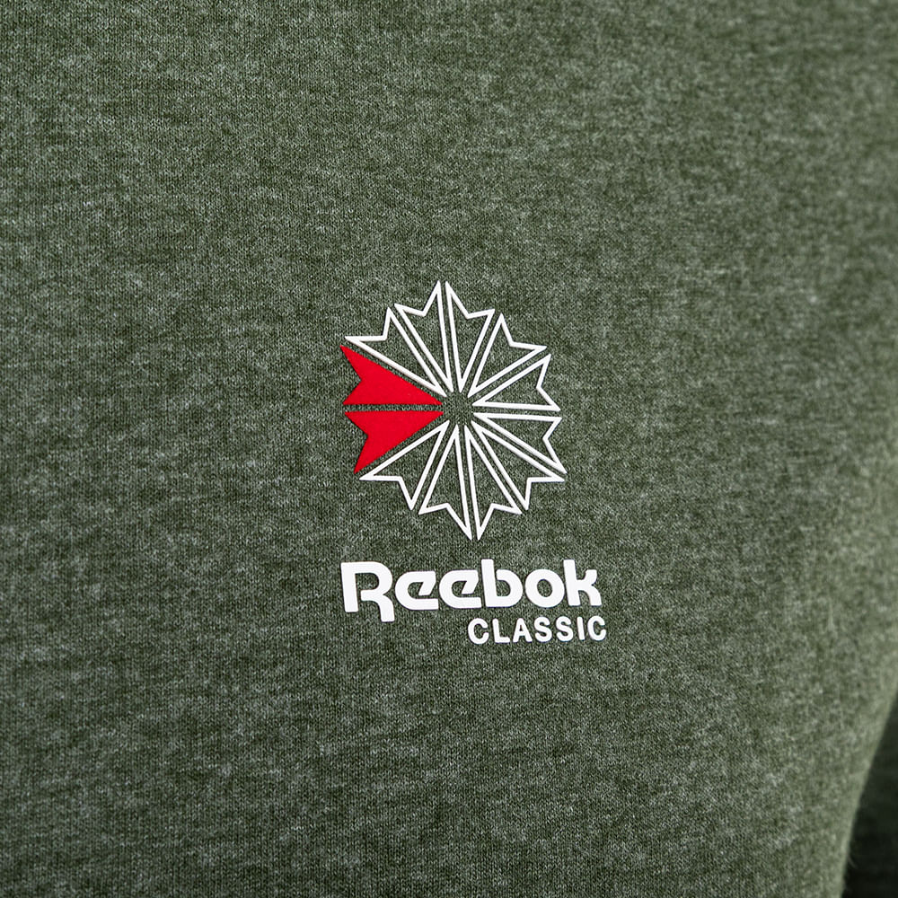 Camiseta Reebok Small Star Crest Masculina – verde – foto 4