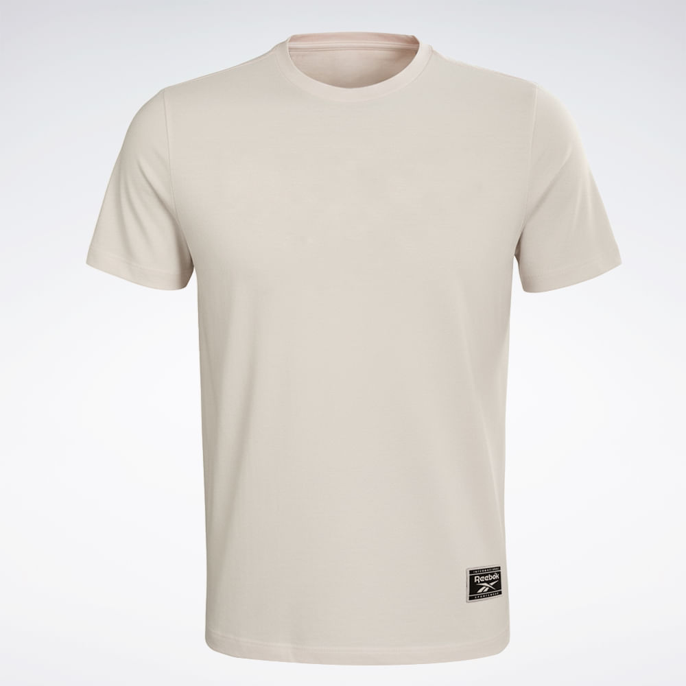 Camiseta Reebok Athlete Masculina – bege – foto 1