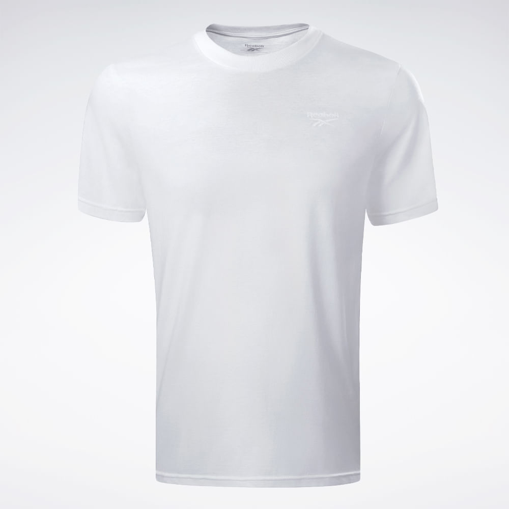 Camiseta Reebok Confort Masculina – branco – foto 1