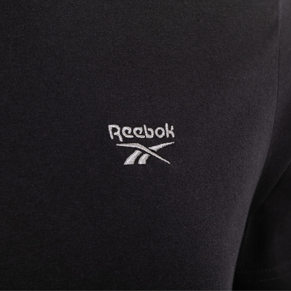 Camiseta Reebok Oportunity Stacked Masculina – preto – foto 3