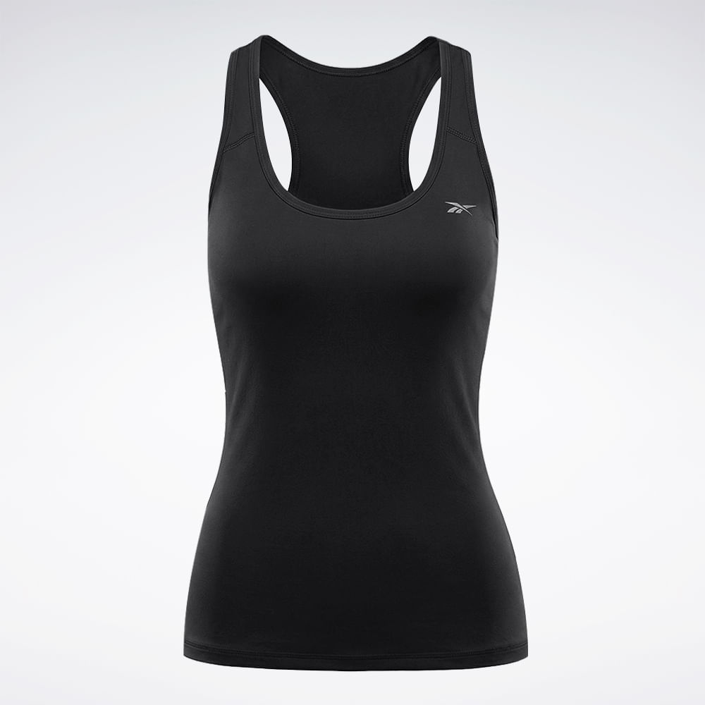 Regata Reebok Agile Feminina – preto – foto 1