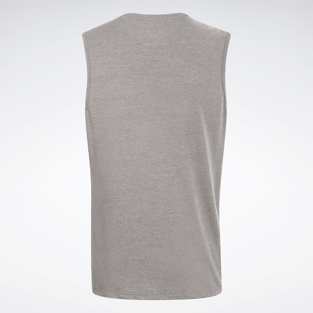 Regata Reebok Train II Masculina – Cinza claro – foto 2