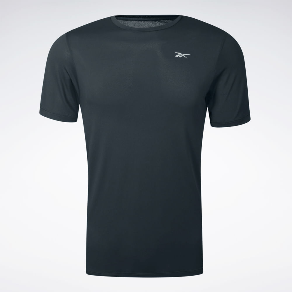 Camiseta Reebok Dynamic MC Print Masculina – cinza – foto 1