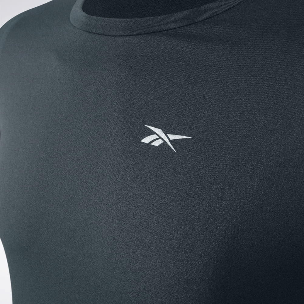 Camiseta Reebok Dynamic MC Print Masculina – cinza – foto 3