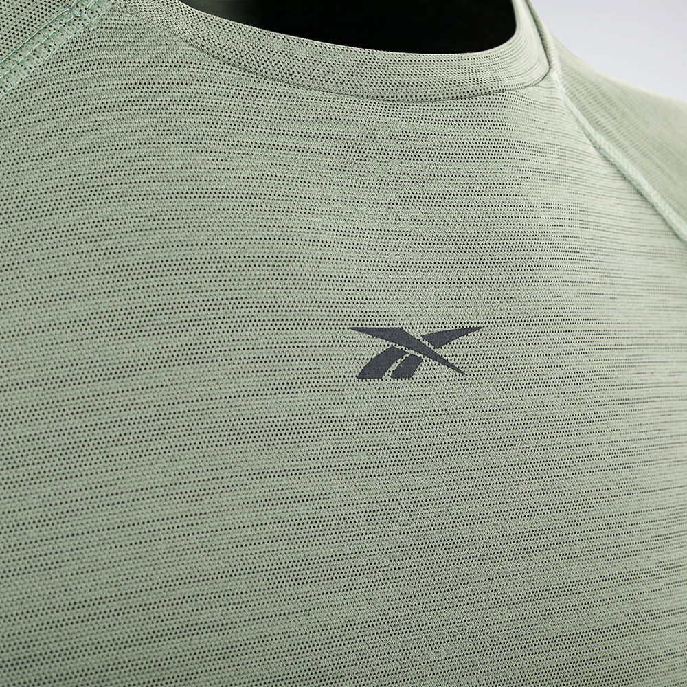 Camiseta Reebok Active Masculina – verde – foto 3
