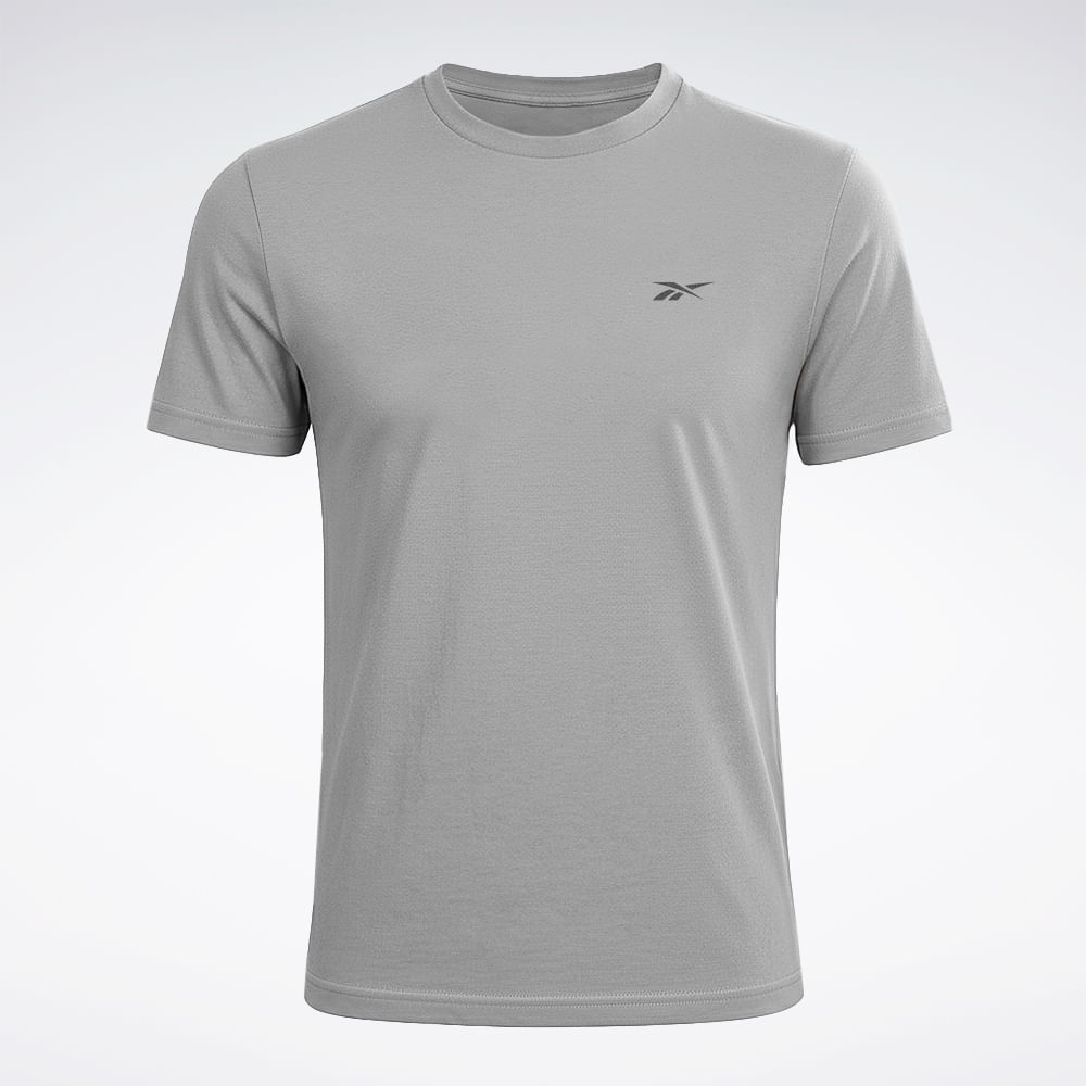Camiseta Reebok Train II Masculina – Cinza claro – foto 1