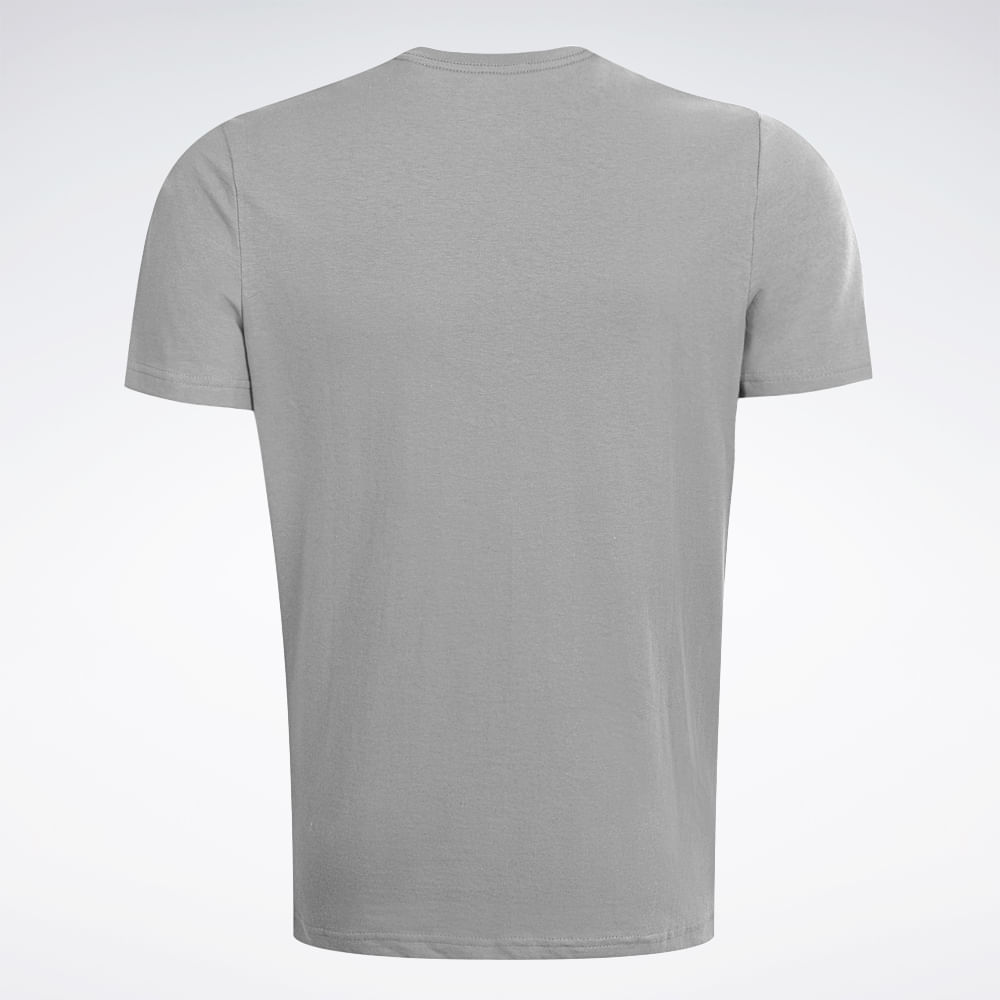 Camiseta Reebok Train II Masculina – Cinza claro – foto 2