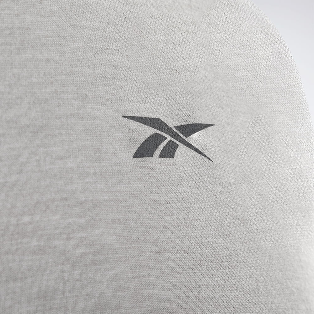 Camiseta Reebok Train II Masculina – Cinza claro – foto 3