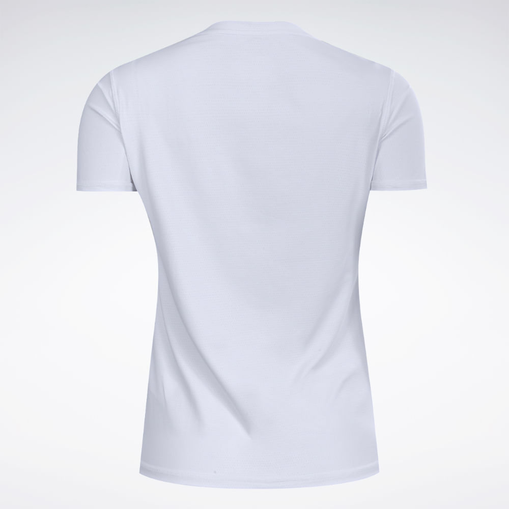 Camiseta Reebok Manga Curta Impact Feminina – branco – foto 2