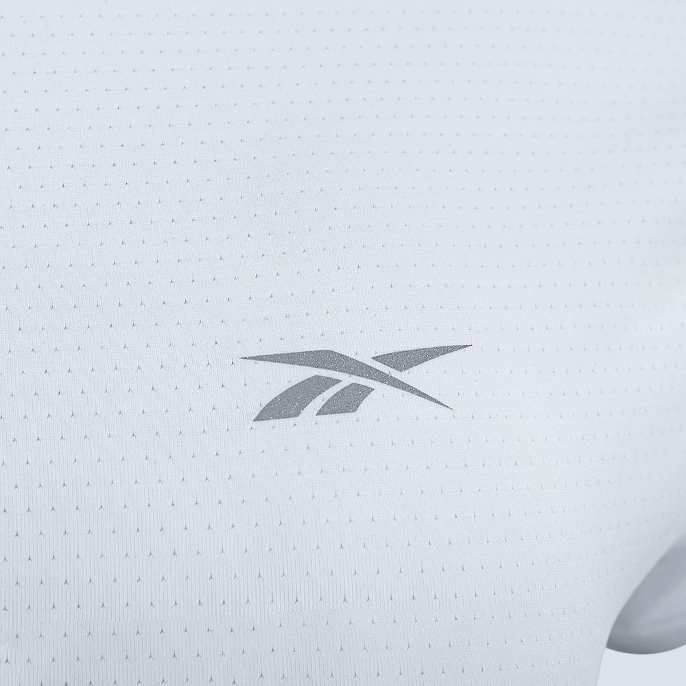 Camiseta Reebok Manga Curta Impact Feminina – branco – foto 3
