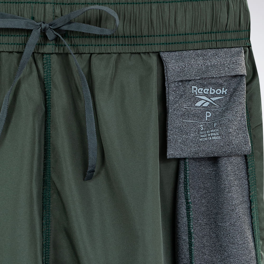 Short Reebok Dynamic 9 Masculino – verde – foto 4