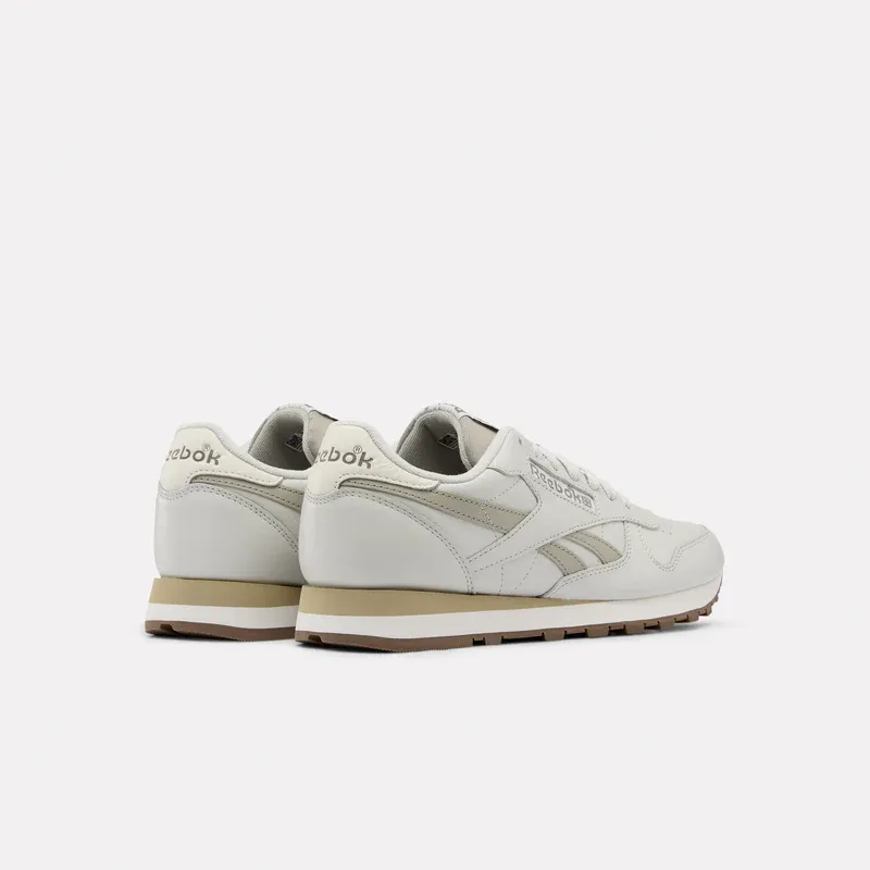 Tênis Reebok Classic Leather Masculino – cinza – foto 3