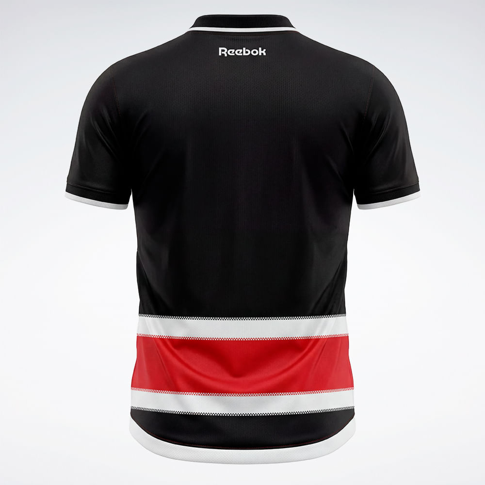 Camisa Reebok X Santa Cruz Oficial Jogo 1 Feminino 26/27 – preto – foto 2