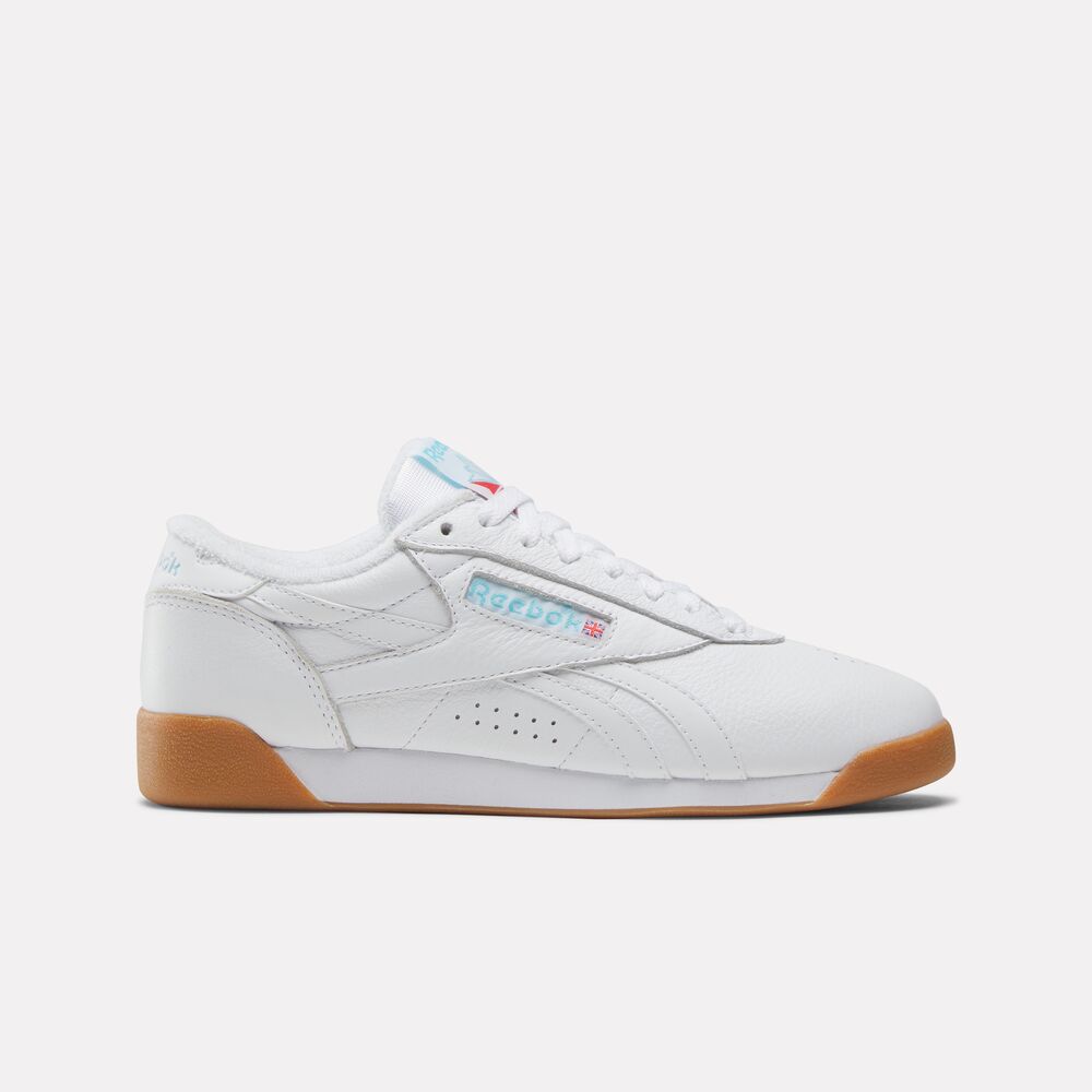 Tênis Reebok Freestyle Lo Feminino – branco – foto 1