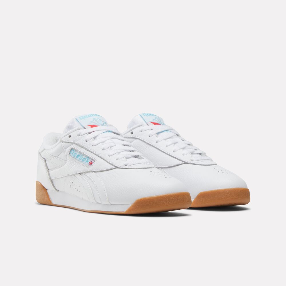 Tênis Reebok Freestyle Lo Feminino – branco – foto 2