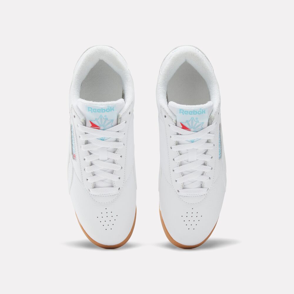 Tênis Reebok Freestyle Lo Feminino – branco – foto 5