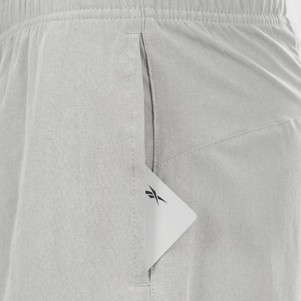 Short Reebok 5 Neo Masculino – Cinza claro – foto 3