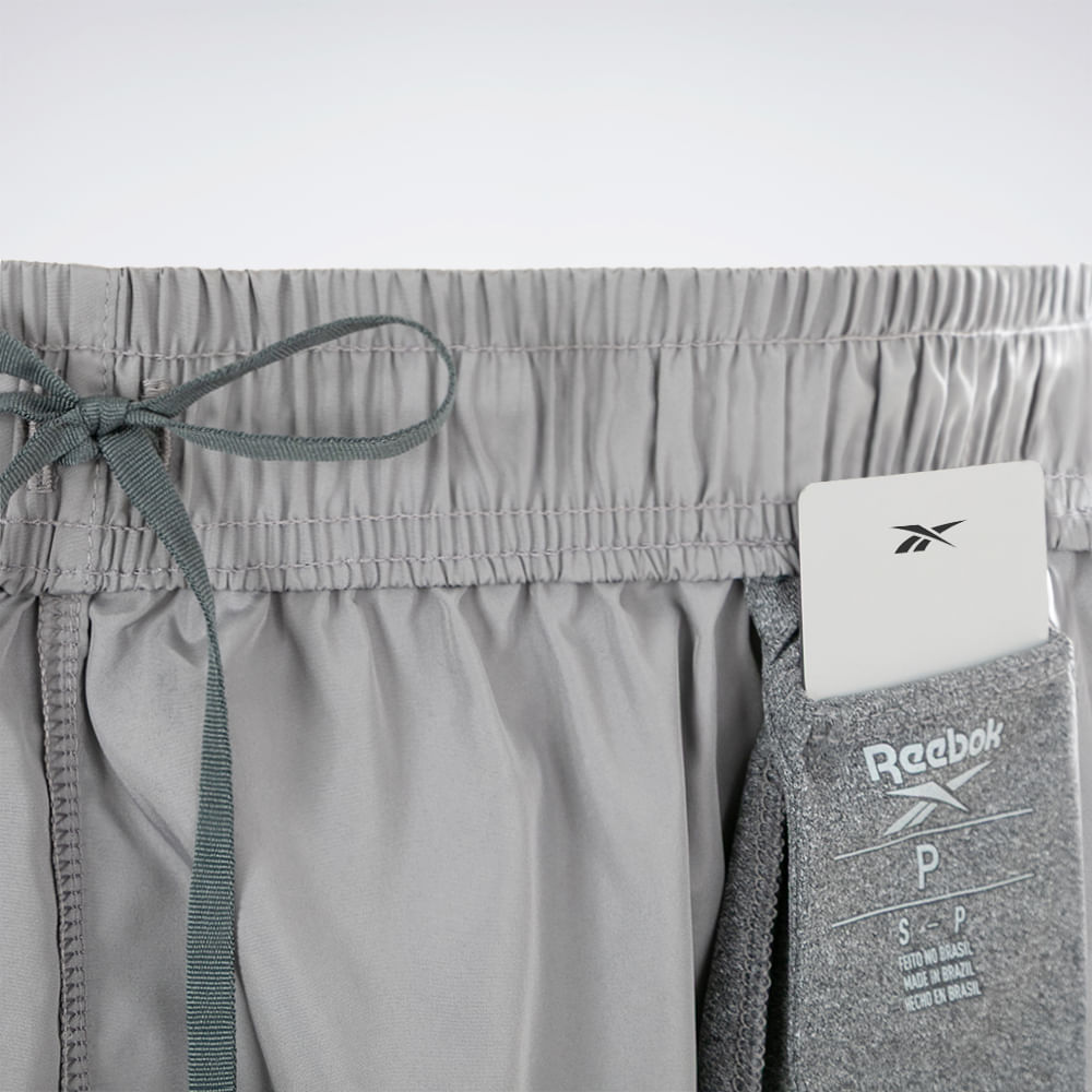 Short Reebok Dynamic 5 Masculino – cinza – foto 4