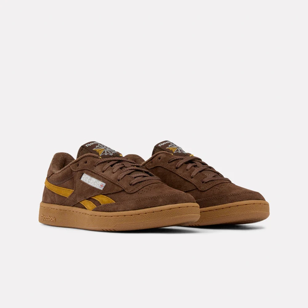 Tênis Reebok Club C Revenge Vintage Masculino – marrom – foto 2