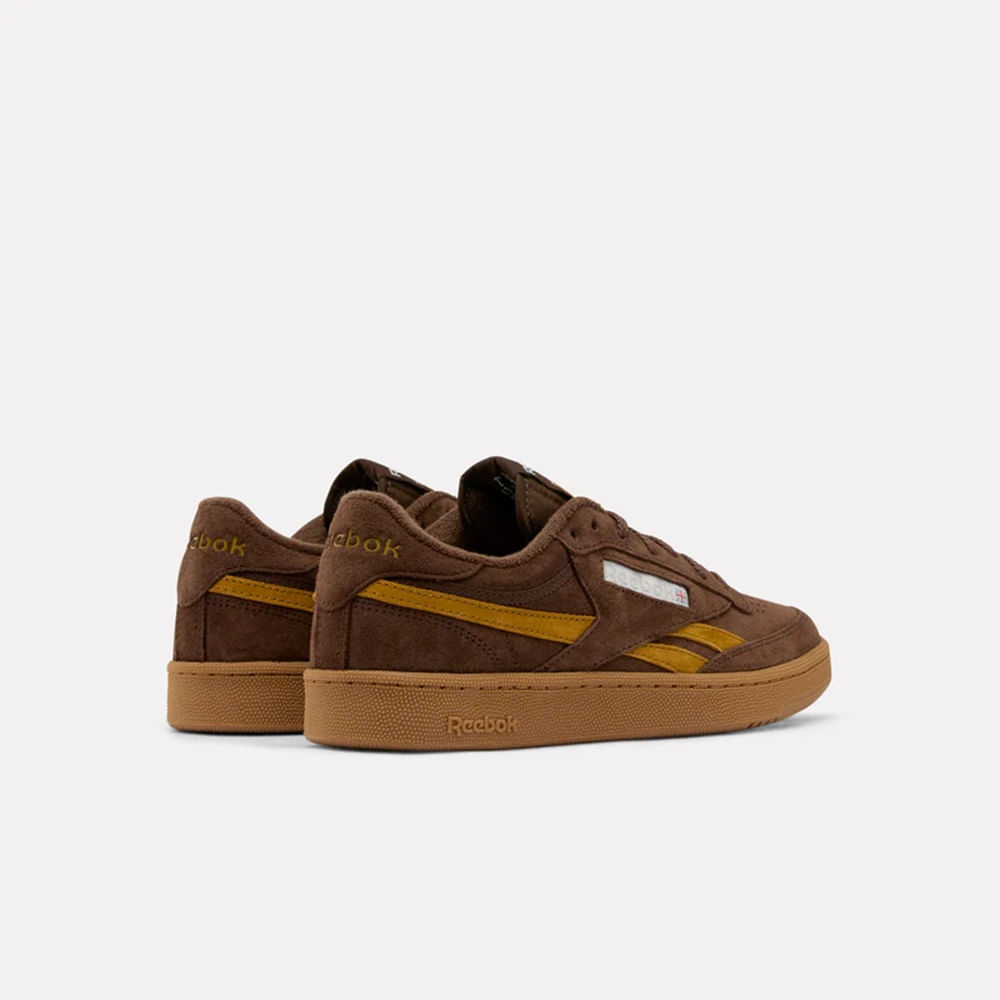 Tênis Reebok Club C Revenge Vintage Masculino – marrom – foto 3