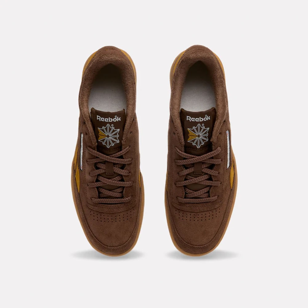 Tênis Reebok Club C Revenge Vintage Masculino – marrom – foto 5