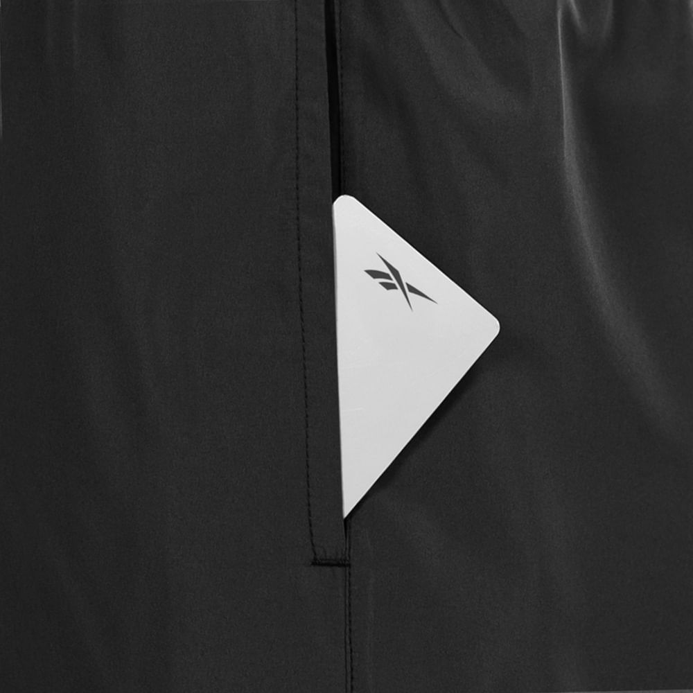 Short Reebok Dynamic 9 Masculino – preto – foto 4
