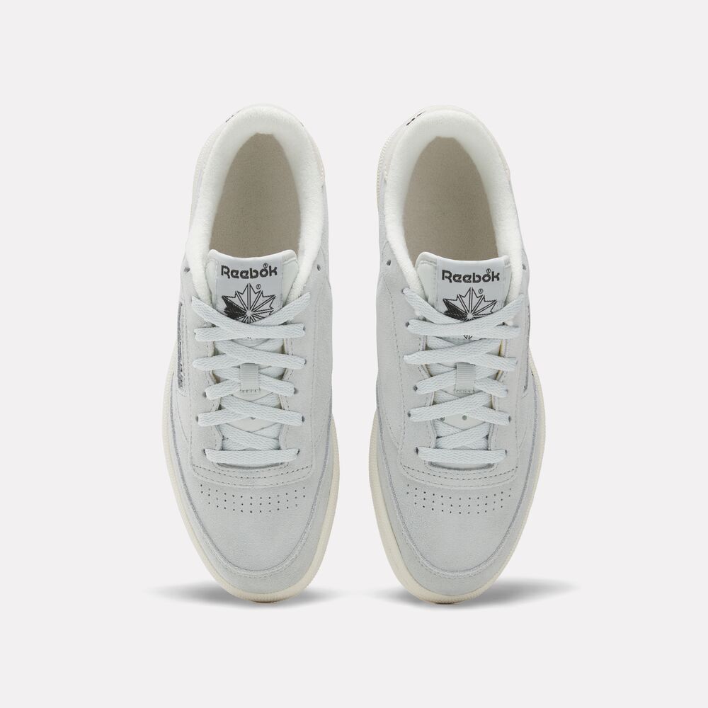 Tênis Reebok Club C 85 Vintage Unissex – cinza – foto 5
