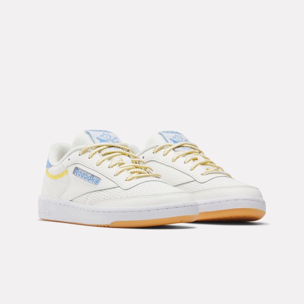 Tênis Reebok Club C 85 Feminino – branco – foto 2