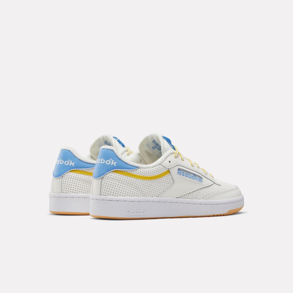 Tênis Reebok Club C 85 Feminino – branco – foto 3