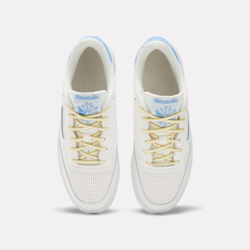 Tênis Reebok Club C 85 Feminino – branco – foto 5