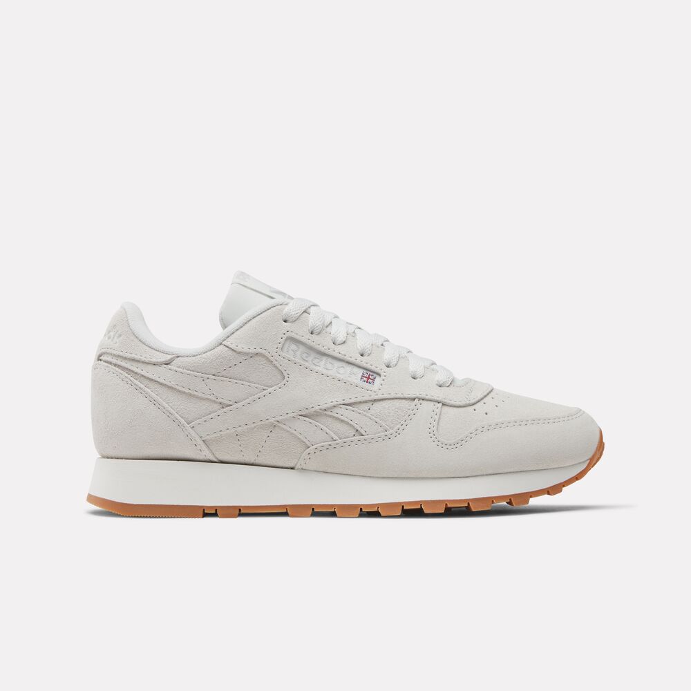 Tênis Reebok Classic Leather Feminino – cinza – foto 1