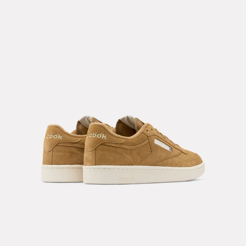 Tênis Reebok Club C 85 Masculino – marrom – foto 3
