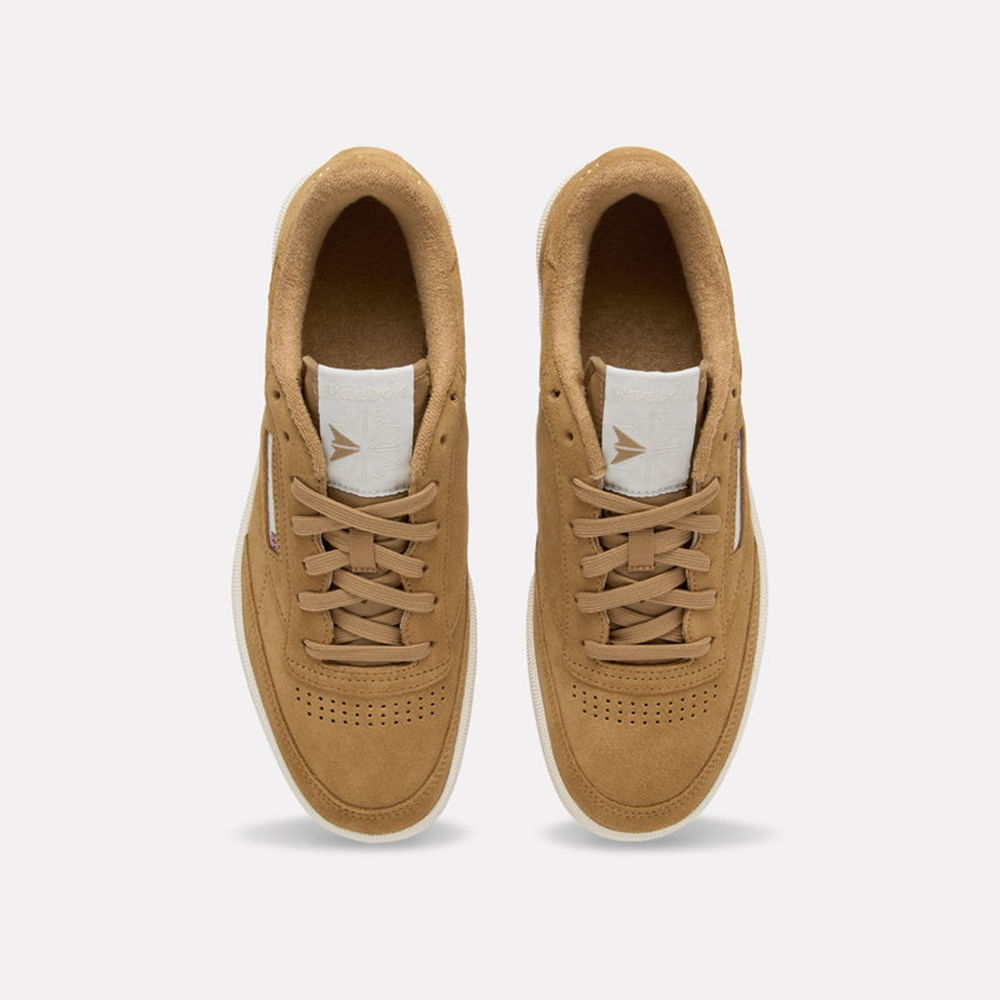 Tênis Reebok Club C 85 Masculino – marrom – foto 5