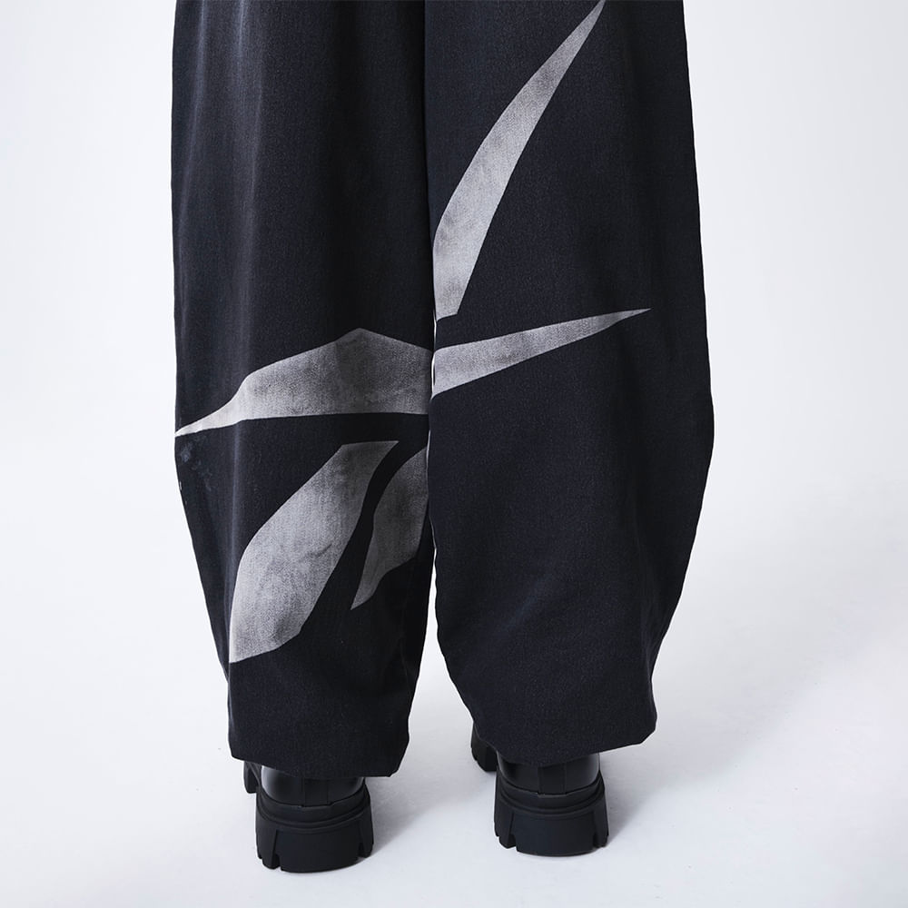 Calça Reebok & Thesaint Pants Brand Masculina – preto – foto 5
