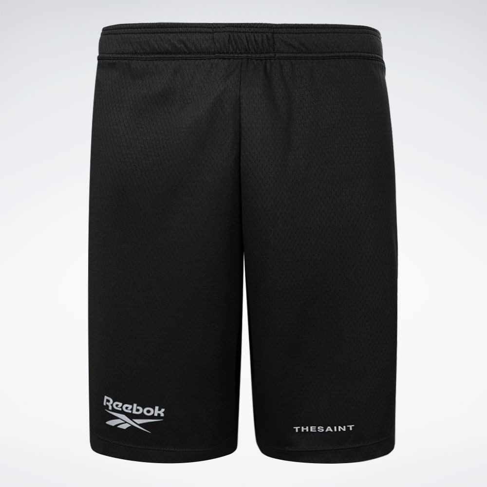 Short Reebok & Thesaint Court Shorts Masculino – preto – foto 5